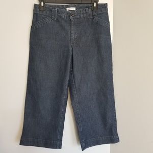 COPY - Capri pants size Lee blue Jean denim med 6